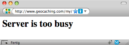 Der Standard bei geocaching.com
